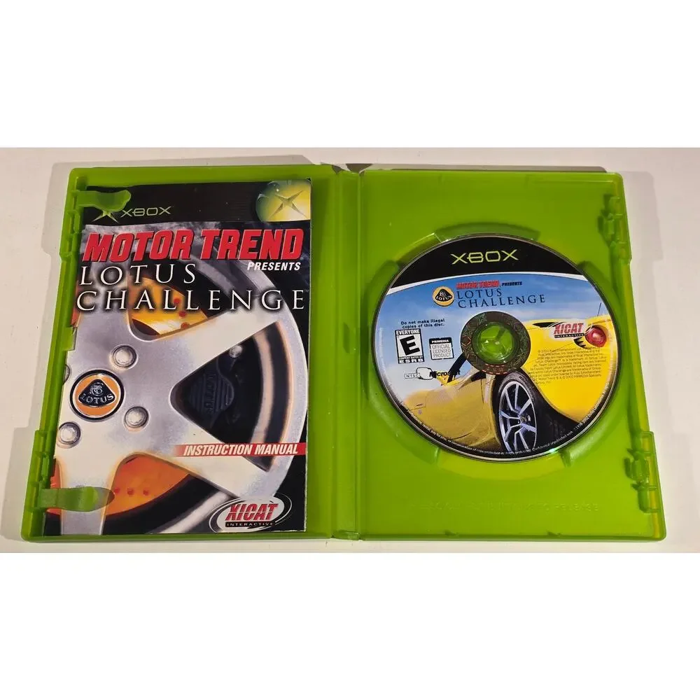 Xbox Racing Game Lot Midnight Club II RalliSport Challenge Lotus Challenge CIB